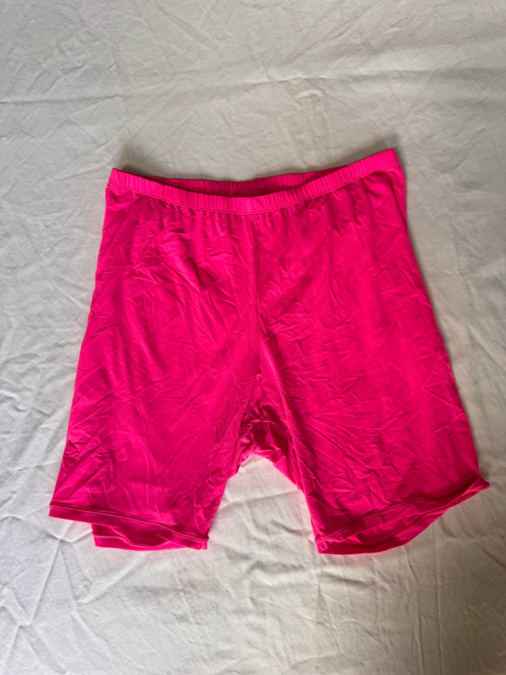 SKIMS Neon Pink Lounge Shorts